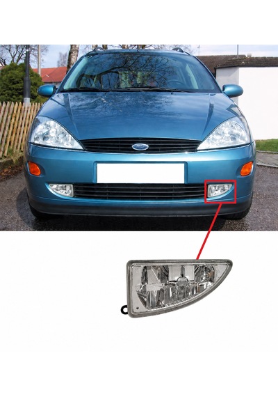 Ford Focus 1 Sis Lambası Sol Şoför Tarafı Panjur Yanı Focus Sis Farı Depo