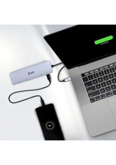 Type-c 2 Hdmı Dual Mst 4k 60hz Gigabit Ethetnet Dönüştürücü 100w Usb 3.2 Çoklayıcı Hub Acı Kahverengi