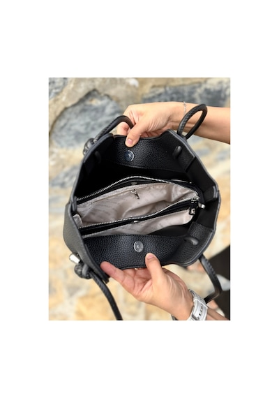 Just Polo Kadın Yeni Sezon Yumuşak Deri Lüks El Çantası Shopper Vizon 40159374