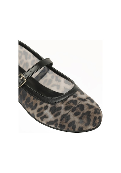 Butigo 26s-013 6fx Leopar Kadın Babet 000000000102242431 Kahverengi