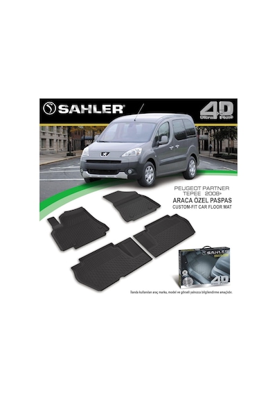 Peugeot Partner Tepee Paspas Sahler 4.5D Havuzlu 2008- Sonrası