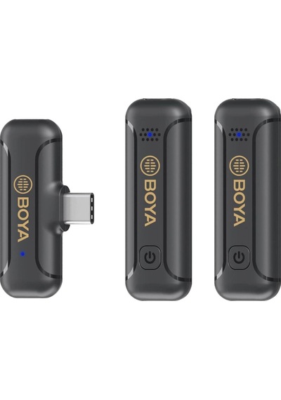 Boya By-wm3t2-u2 İkili 3.5mm Jacklı Kablosuz Mikrofon