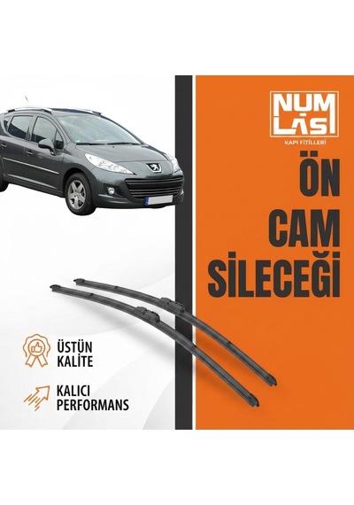 Peugeot 207+ Station Wagon Ön Cam Silecek Takımı Numlas-a Kalite-nm0058