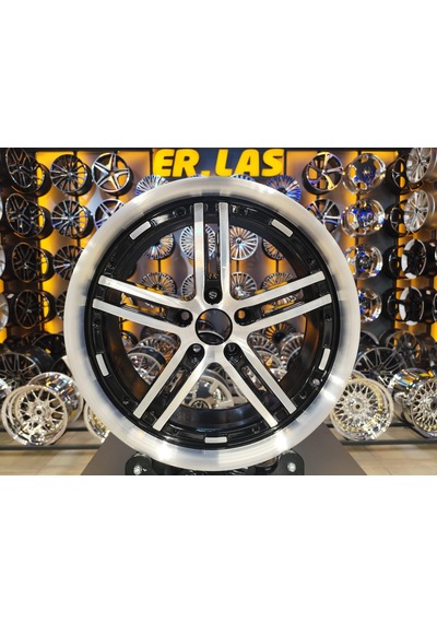 4 Adet Konig-s930 8 18 5 112 Et40 Black Mack Jant Revize Edilmiş Takım