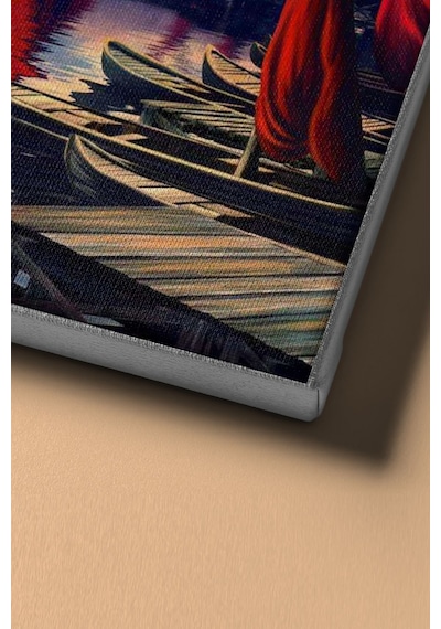 Webstyle Sayılarla Boyama Seti Kasnaklı Uzaktan Galata Kulesi 60 X 75 Cm