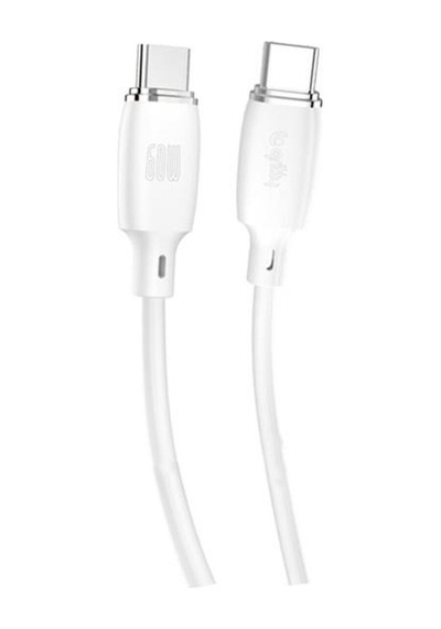 60w Type-c To Type-c Şarj Kablosu 1 M Beyaz Gl-sc01