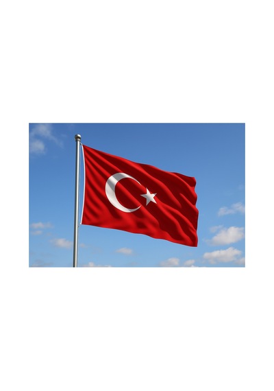 Türk Bayrağı 500x750 Cm Dış Mekan Direk Tören Kullanımı 500 x 750 CM