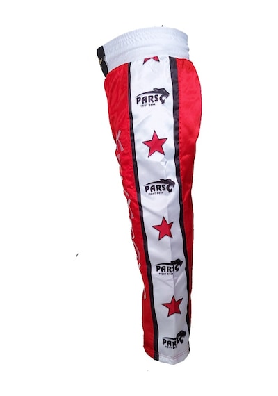 Parsspor Pars 1701 Nakışlı Kick Boks Pantolonu Kırmızı