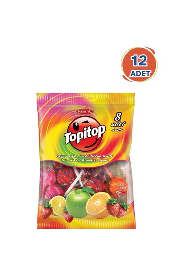 Kent Meyveli Topitop 8 X 11 G - 12 Poşet