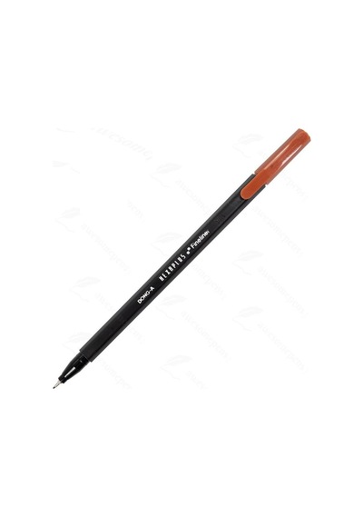 Dong-a Hexaplus Fineliner Kahverengi Fiber Uçlu 12 Adet