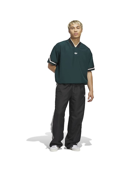 Black Adidas Originals Basketbol Rüzgarlık Eşofman Altı Windbreak Pant Jz6966 Siyah