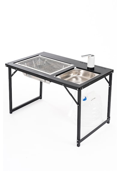 Temoutdoor Smart Table M Akıllı Kamp Masası Siyah