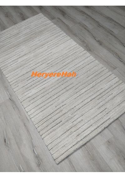 Foneks Halı Oslo 24589a Krem Bej 160x230 Cm Yumuşak Halı