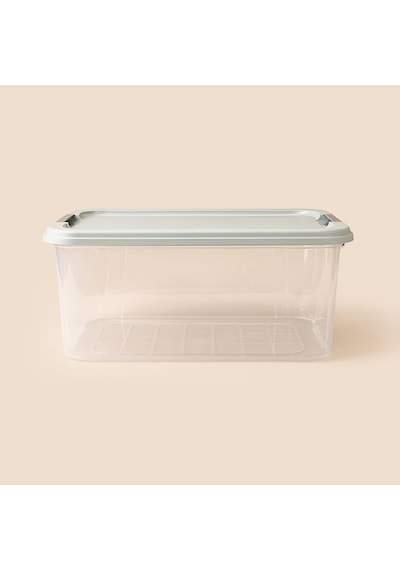 Living Agata Organizer Kutu - Şeffaf - 20 Lt Çok Renkli