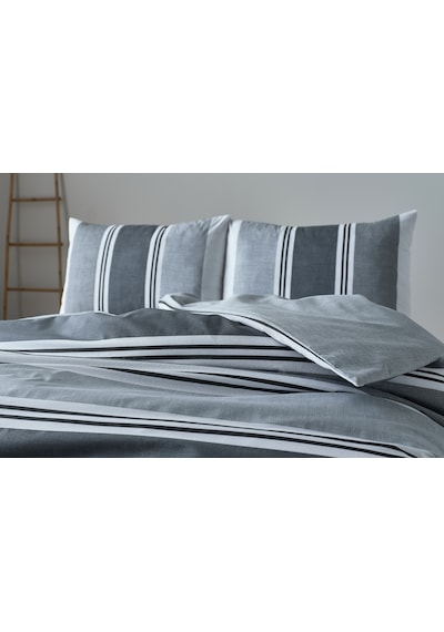 Listra Easy Cotton Çift Kişilik Nevresim Takımı Gri