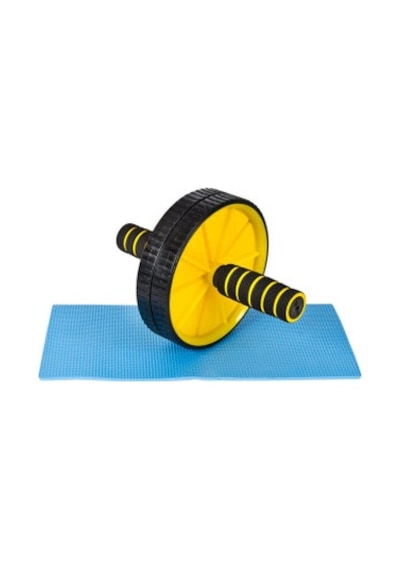 Spor Byfit Karın Kası Egzersiz Tekeri + Denge Topu + Band