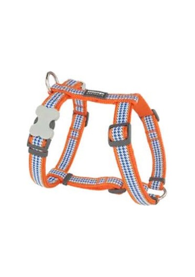 Fang It Desenli Turuncu Köpek Tasması Medium 20 Mm