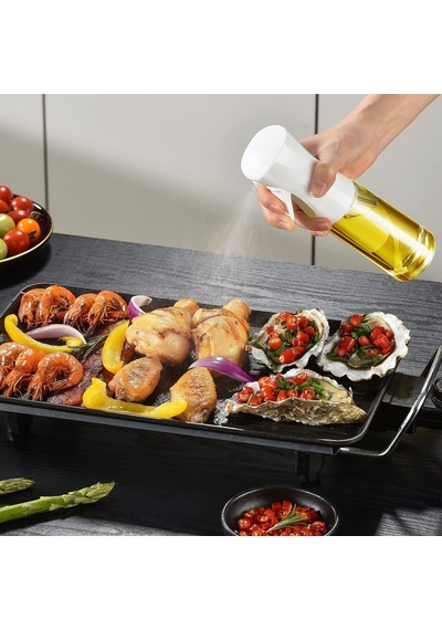 Ayrex Sprey Yağdanlık Cam Şişe Yağ Püskürtücü 225 Ml Airfryer Kızartma Izgara Salata İçin Yağlık Diğer
