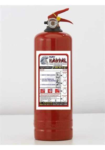 Yangın Söndürme Tüp 2 KG