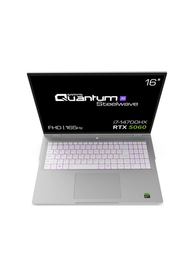 Quantum Gaming Steelwave 16 D i7-14700HX 16 GB 1 TB NVMe SSD 8 GB RTX5060 16" Free Dos Dizüstü Bilgisayar