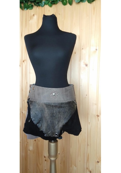 Bohem Stil Boho Antik Zımba Tasarım Süet Detaylı Hakiki Deri Kemer 82cm-97cm -8836 Çok Renkli Bohem Stil Boho Antik Zımba Tasarım Süet Detaylı Hakiki Deri Kemer 82cm-97cm -8836 Çok Renkli