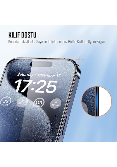 Apple iPhone 17e / Apple iPhone 16e / Apple iPhone 14 / Apple iPhone 13 / Apple iPhone 13 Pro İle Uyumlu Ekran Koruyucu Hizalama Aparatlı Takılırken Camın Altında Kesinlikle Toz Bırakmayan Temperli Kırılmaz Cam Koruma Apple iPhone 17e / Apple iPhone 16e / Apple iPhone 14 / Apple iPhone 13 / Apple iPhone 13 Pro İle Uyumlu Ekran Koruyucu Hizalama Aparatlı Takılırken Camın Altında Kesinlikle Toz Bırakmayan Temperli Kırılmaz Cam Koruma