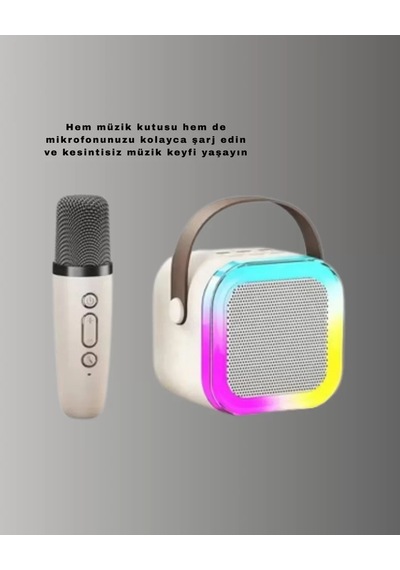 Northcity Taşınabilir Karaoke Mikrofon Seti - Bluetooth Hoparlörlü Yeni Nesil