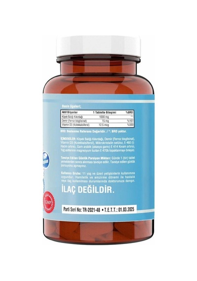 Ncs Shark Cartilage 1000 MG 120 Tablet 2 Kutu