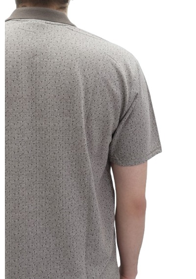 Santa Dmctekstil Erkek Jakarlı Desenli Klasik Kesim Rahat Kalıp Tek Cepli Polo Yaka T-shirt Kahverengi Santa Dmctekstil Erkek Jakarlı Desenli Klasik Kesim Rahat Kalıp Tek Cepli Polo Yaka T-shirt Kahverengi