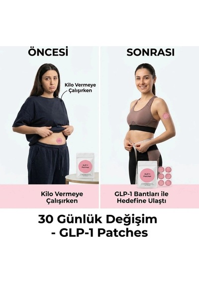 30 Adet Kilo Yönetimi Destek Bantları Ve Günlük Wellness Desteği Bx40