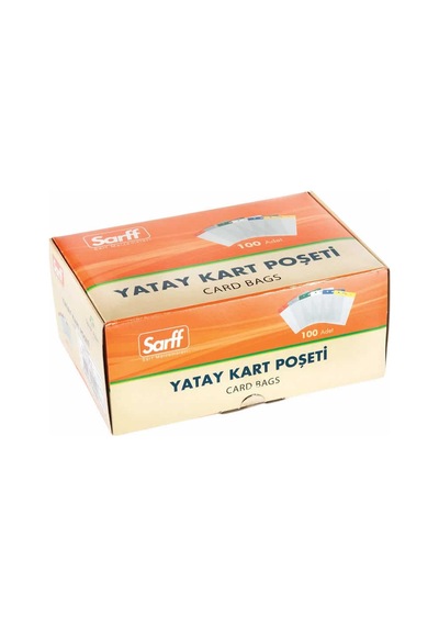 Sarff Güvenlik Kart Poşeti 12Cmx11Cm 100Ad