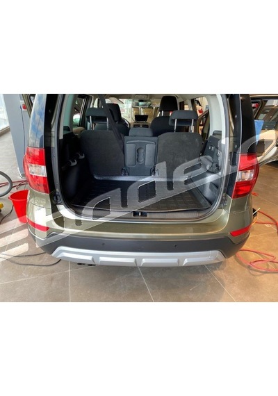 Skoda Yetı 2011 Model Uyumlu Kaucuk Kokusuz Koruyucu Kaucuk Sıyah