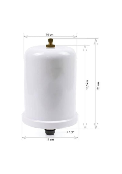 2 Litre Sıcak Su Genleşme Tankı 90 Patlamayan Tank