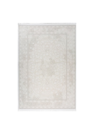 Badelya Home Krem 7135 Modern Doğal Taban Saçaklı Salon Koridor Mutfak Çocuk Oturma Odası Halı Yolluk 7135-krem