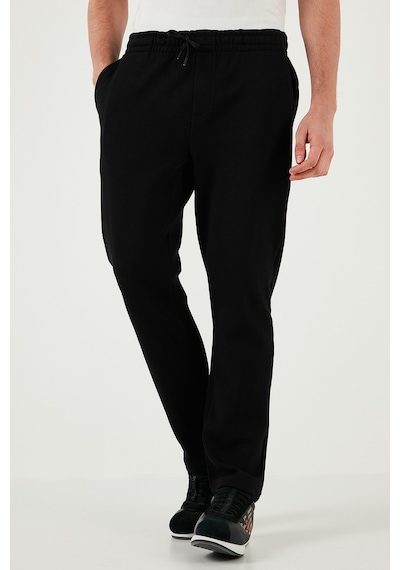 Buratti Pamuklu Regular Fit Normal Bel Düz Paça Erkek Pantolon 5908059 Siyah