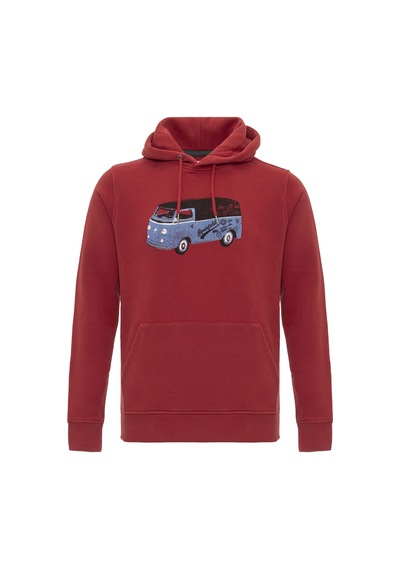 Routefield Routefıeld Hunch Erkek Sweatshırt Bordo