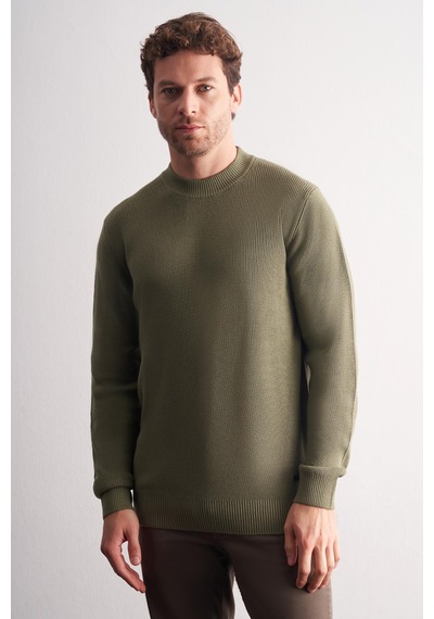 İmza Açık Yeşil Yarım Balıkçı Yaka Uzun Kol Cepsiz Comfort Fit Casual Pamuklu Triko Kazak 1012255203 Açık Yeşil İmza Açık Yeşil Yarım Balıkçı Yaka Uzun Kol Cepsiz Comfort Fit Casual Pamuklu Triko Kazak 1012255203 Açık Yeşil