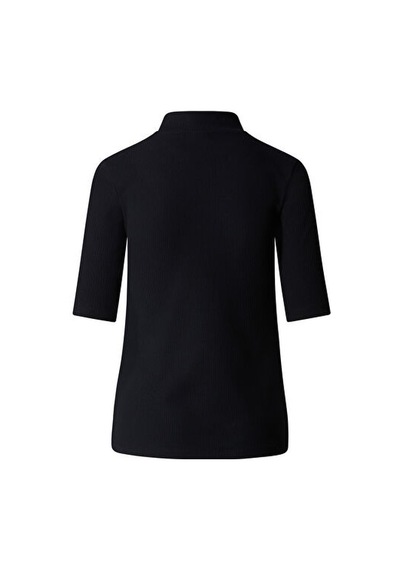 The North Face W S/s Mock Neck Slim Tee Kadın Outdoor Tişörtü Nf0a89c3jk31 Siyah SIYAH Siyah