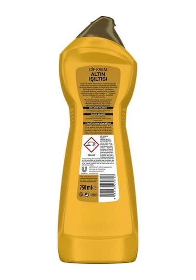 Cif Krem Altın Işıltısı 750 ML