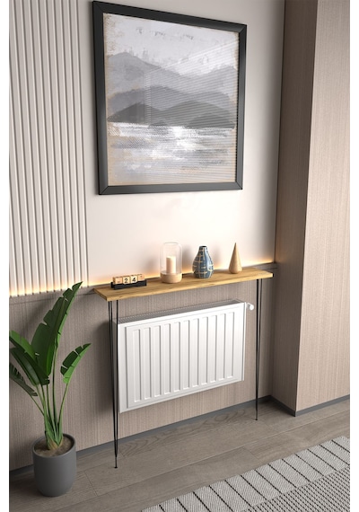 Violet Minimalist Metal Ayaklı Dar Dresuar Dekoratif Petek Üstü Dresuar 90 Cm Atlantik Çam Violet Minimalist Metal Ayaklı Dar Dresuar Dekoratif Petek Üstü Dresuar 90 Cm Atlantik Çam
