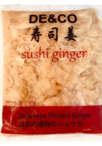 Deco Sushi Pickled Ginger Zencefil Turşusu 1.5 KG