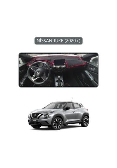Nissan Juke 2020+torpido Koruma Halısı Gri Kenar