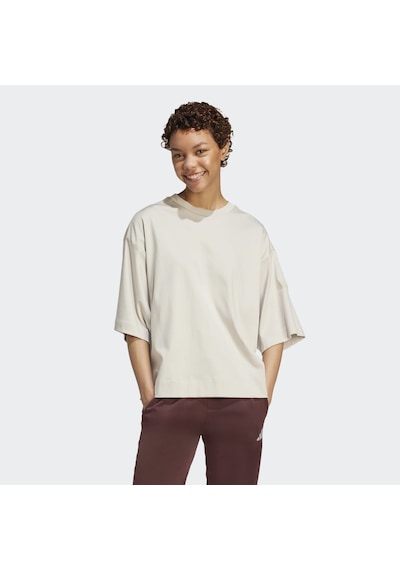 Adidas Jv9889 W All Szn Sl T Kadın T-shirt Krem