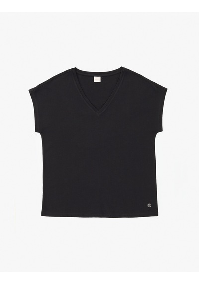 Pierre Cardin Kadın Siyah Tişört Basic 50325454-vr046