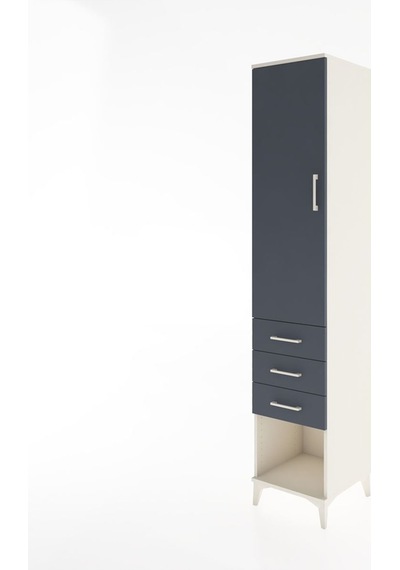 Hyperion Dolap 2 Raflı 3 Çekmeceli Tek Kapaklı 44x44x221 Ayta... Aytaşı