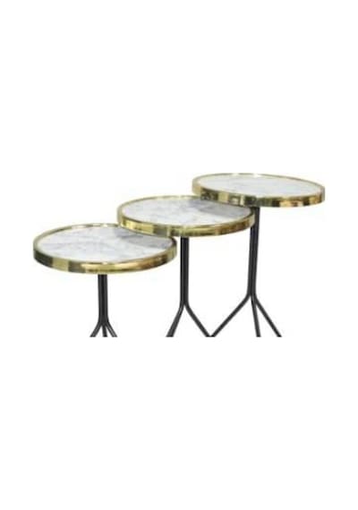 Brc Olimpik Zigon Model Beyaz Mermer Metal Transmisyon Gold Kapl (411833373)