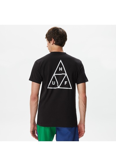 Huf Set Triple Triangle Erkek Siyah Tişört