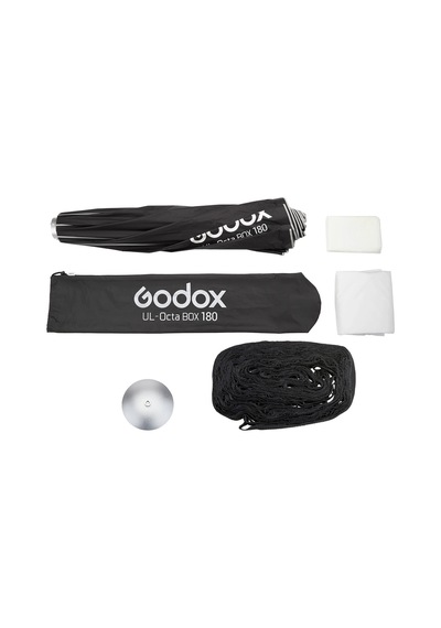 Godox - Ul-octa 180cm Octa Kolay Kurulum Softbox Siyah