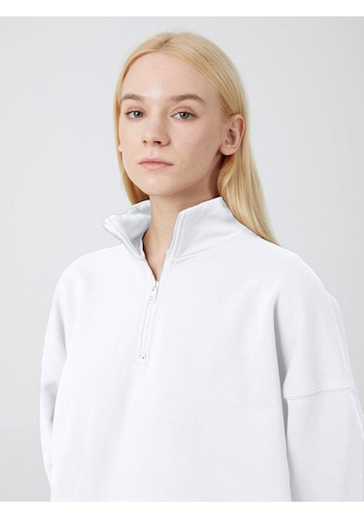 Ltb Bonoho Kadın Sweatshirt 105 Beyaz