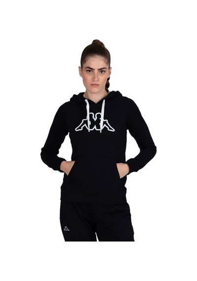 Kappa Logo Belle Slim Tk Siyah Kadın Sweatshirt 341h3mw-005 SiYAH